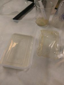 Comparing chitosan sheets of different states or stages of processing