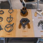 The various components that go into each prototype