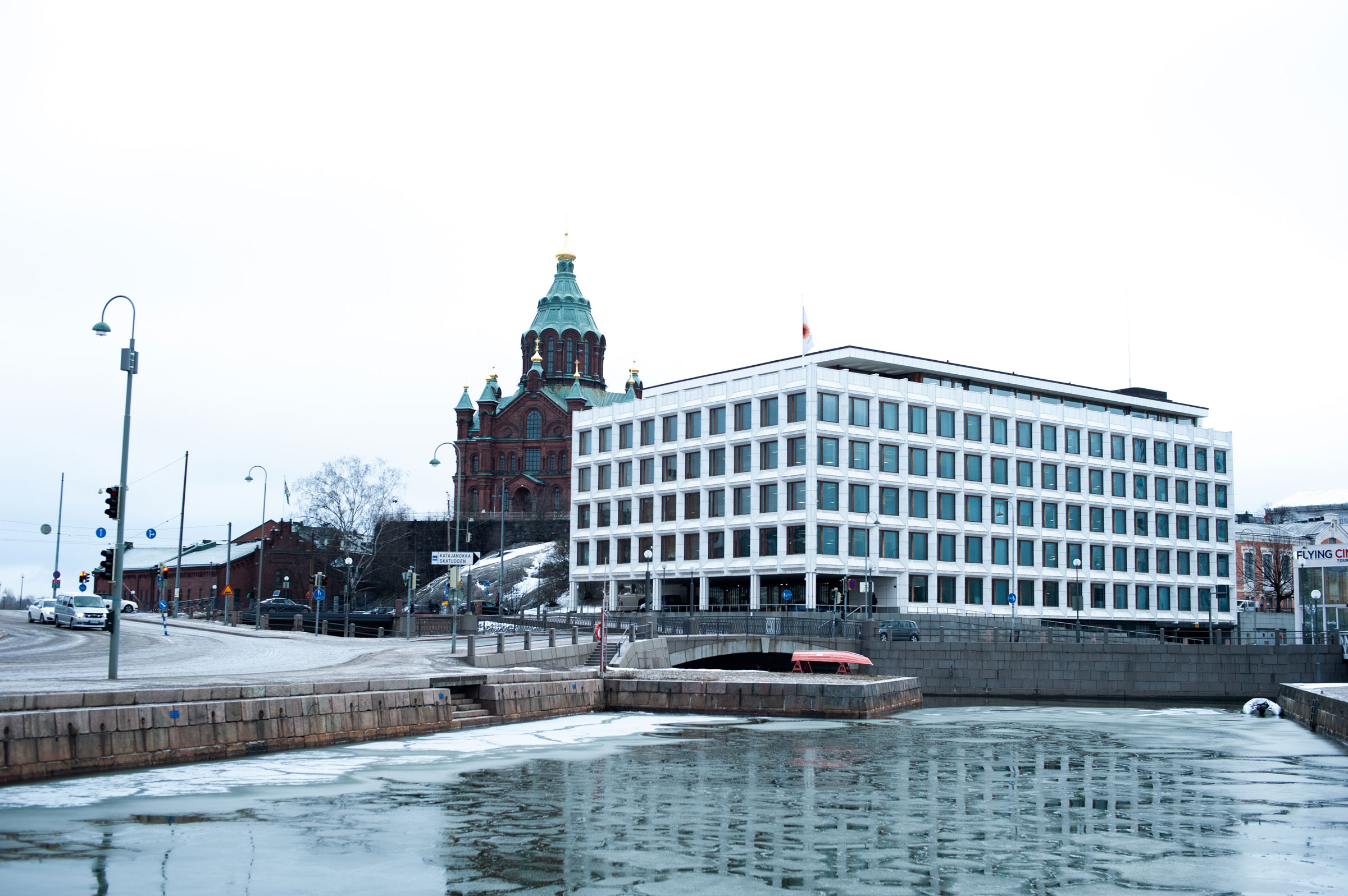 The port scene in Helsinki 