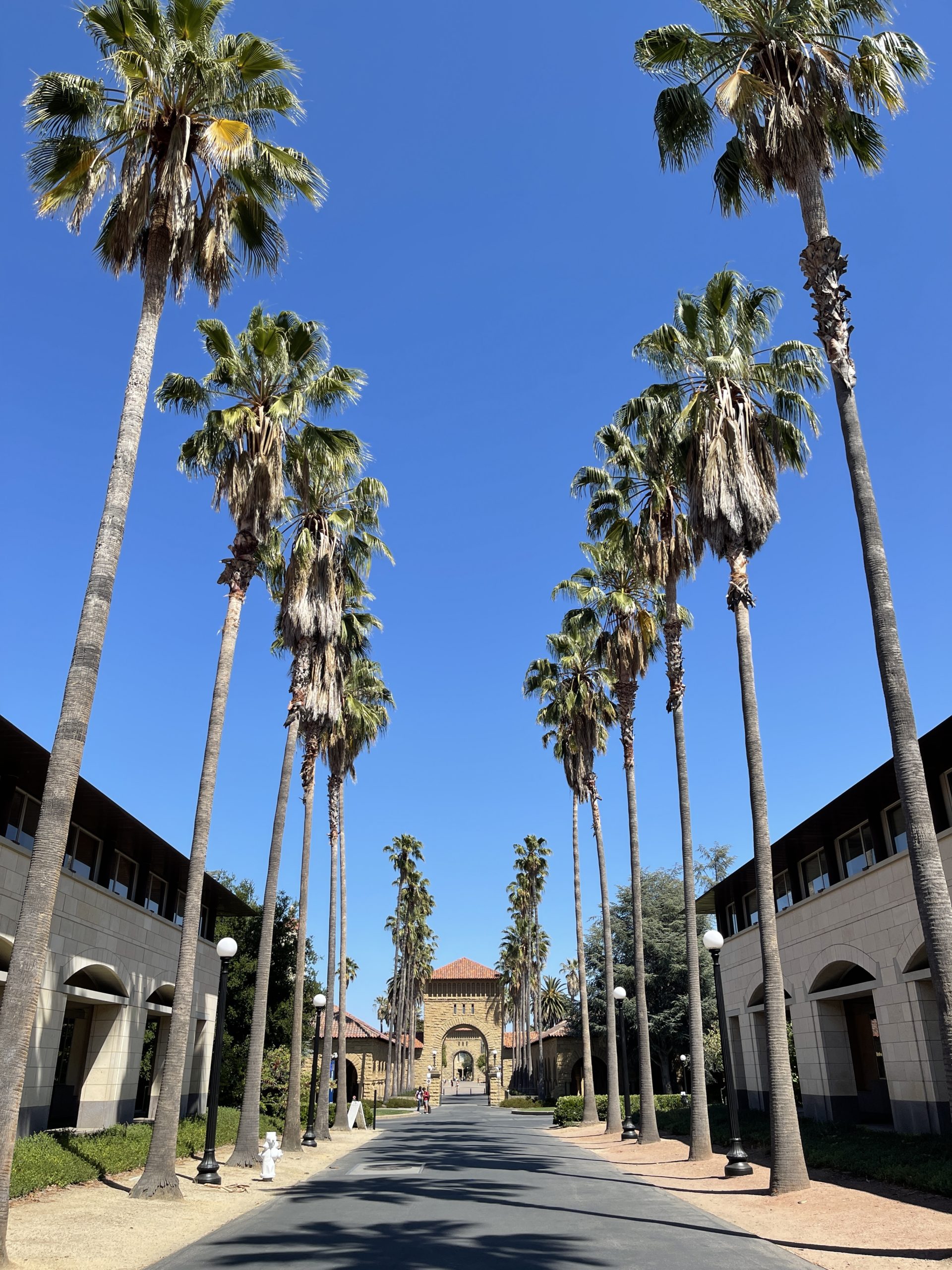 Entrance to Stanford main quad