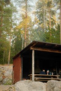 BBQ Pit in Nuuksio National Park