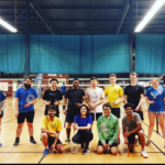 Badminton with Chalmers badminton club