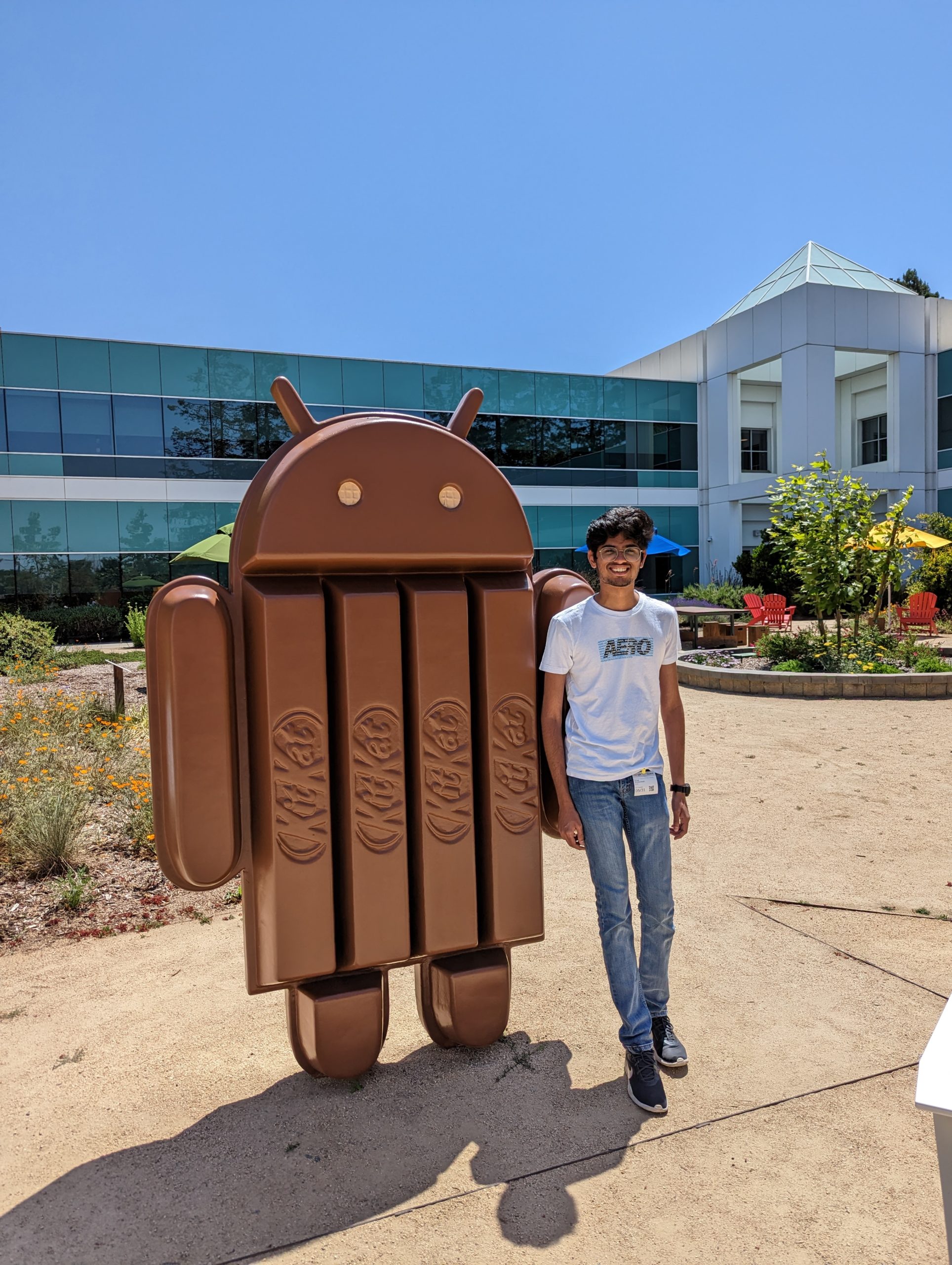 Picture at the Kitkat Android